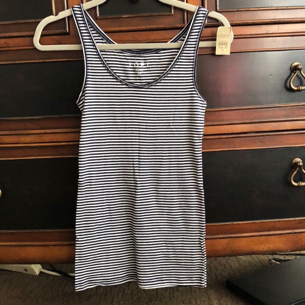 Stripped tank top